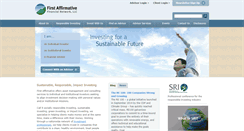 Desktop Screenshot of firstaffirmative.com